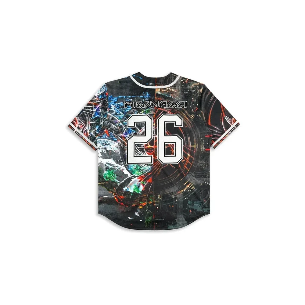 SUBTRONICS - FIBONACCI X AARON BROOKS BASEBALL JERSEY Size XLarge XL
